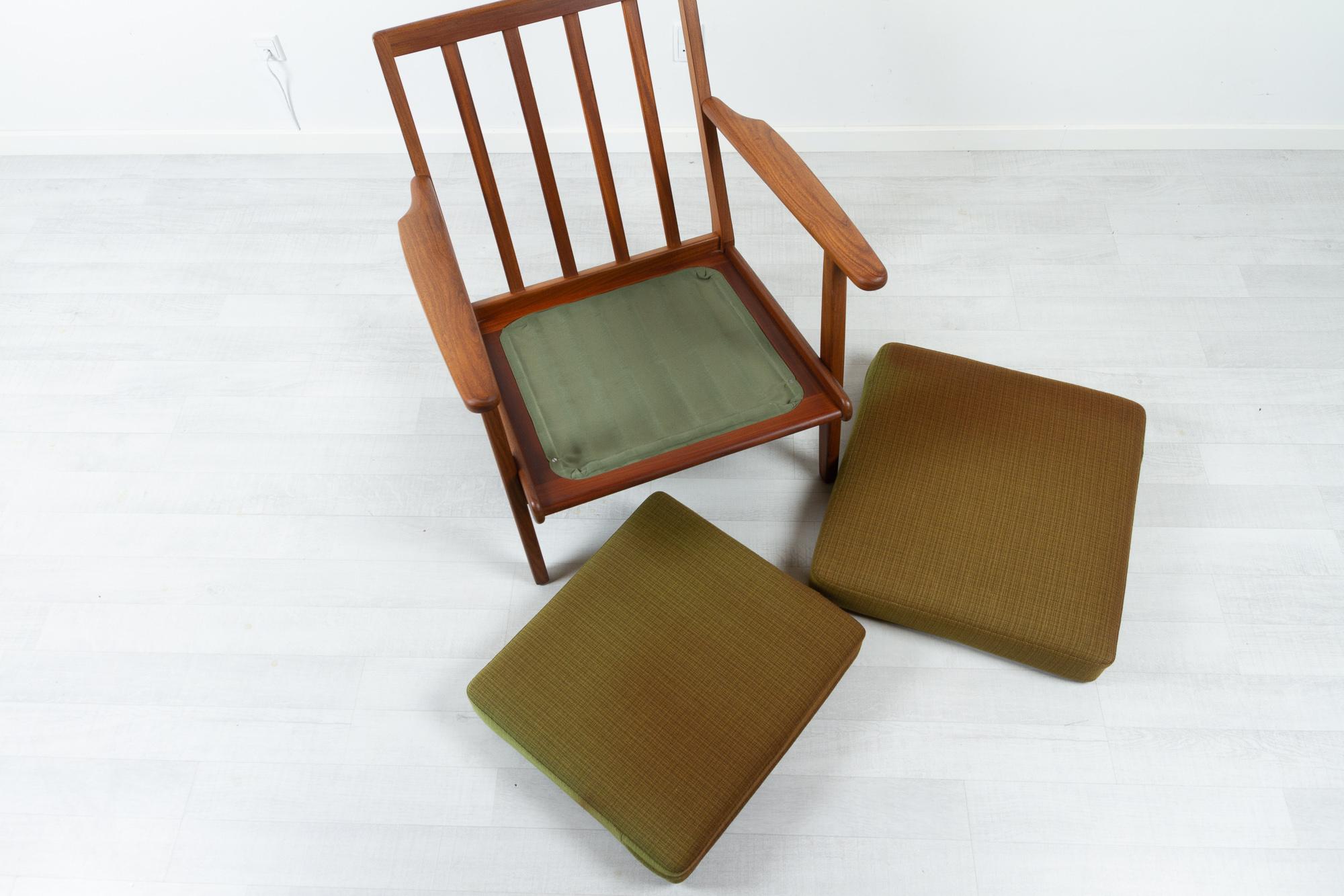 Vintage Danish Lounge Chair by Aage Pedersen for Getama, 1960s For Sale 6