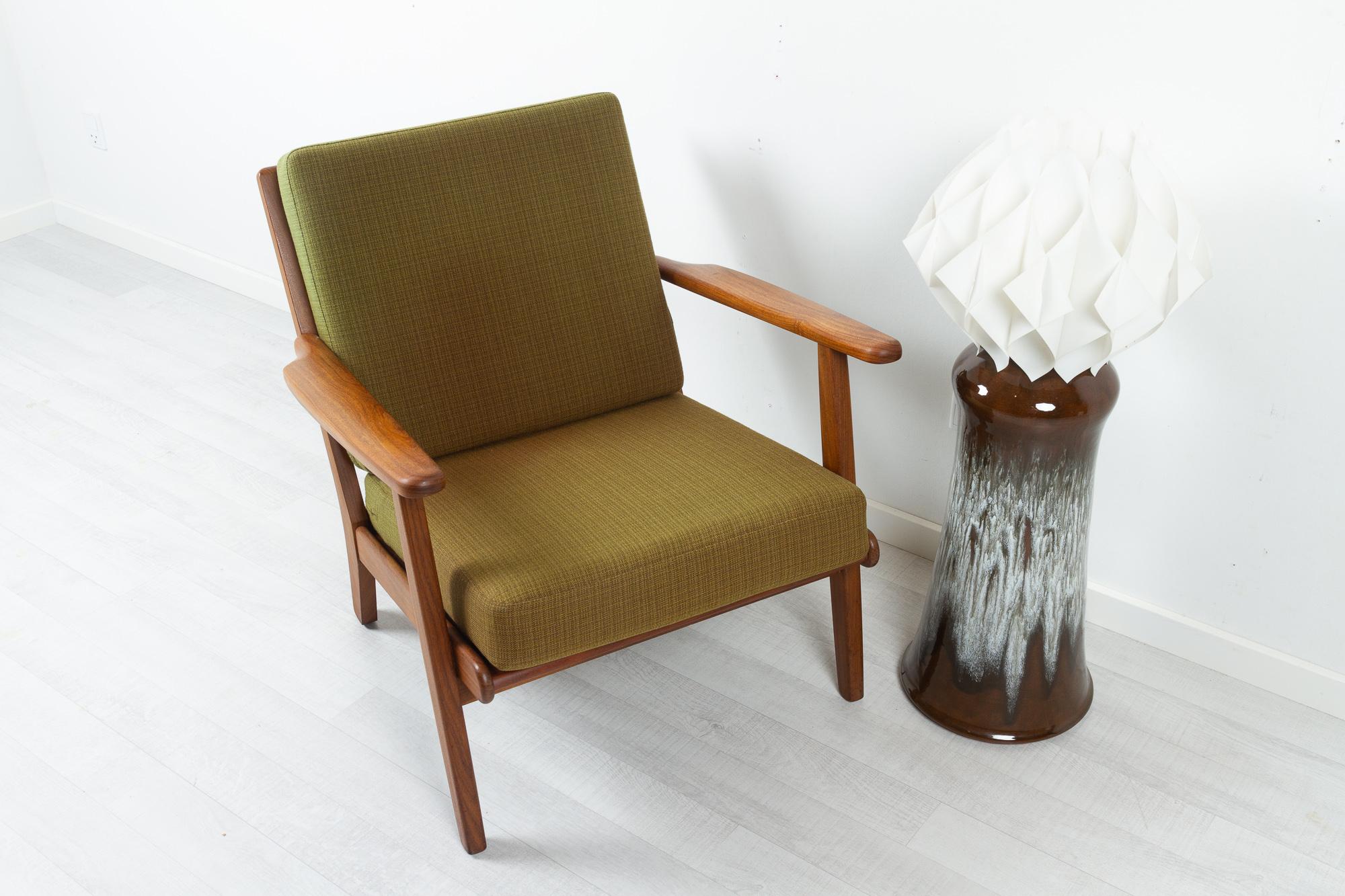 Vintage Danish Lounge Chair by Aage Pedersen for Getama, 1960s For Sale 10