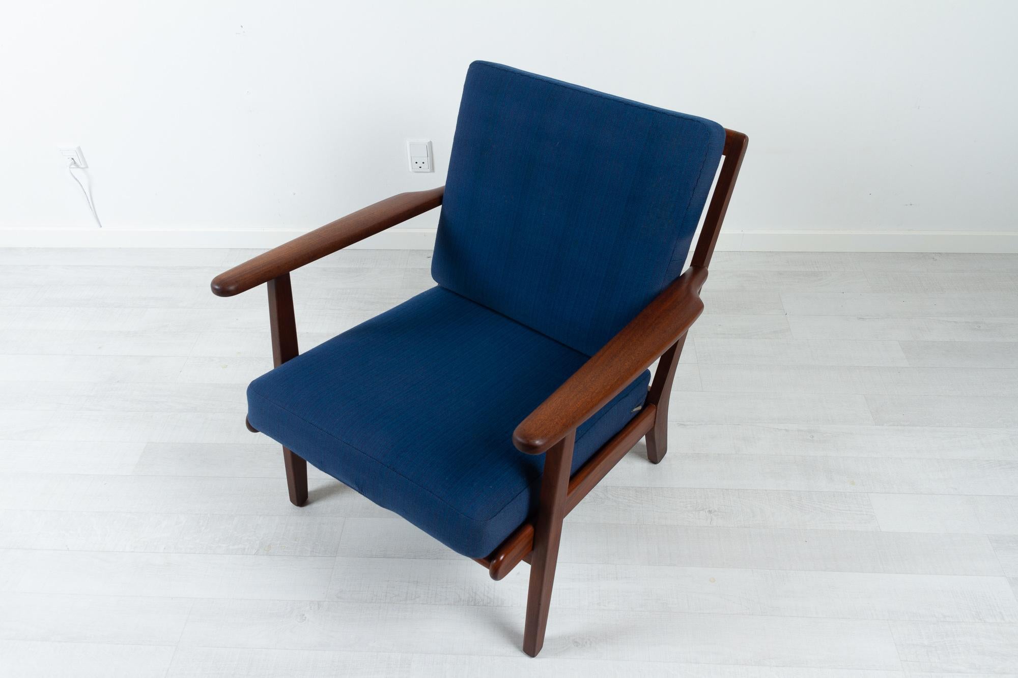 Vintage Danish Lounge Chair by Aage Pedersen for Getama, 1960s For Sale 1