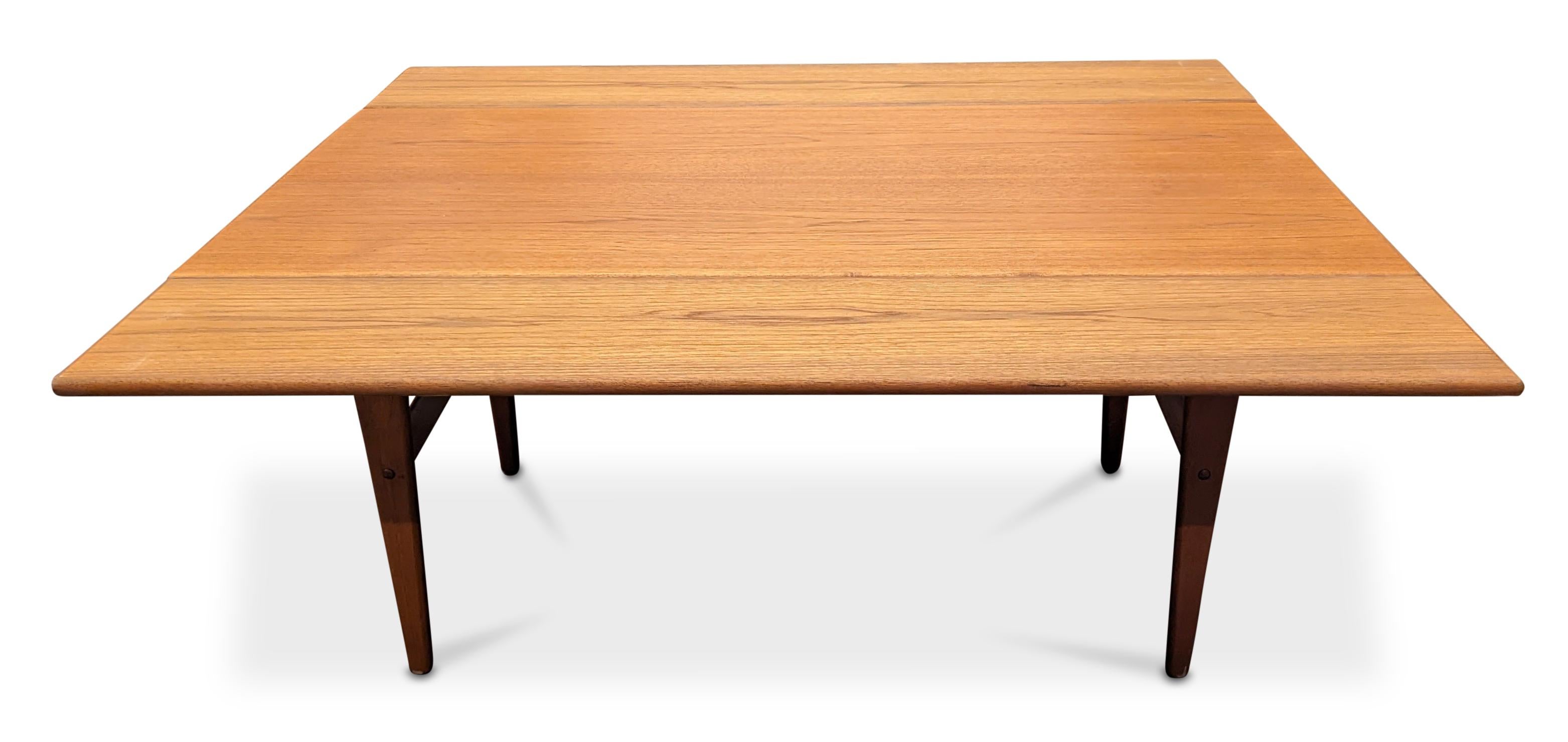 Mid-Century Modern Vintage Danish MCM Copenhagen Table Dining and Coffee Table in 1 - 072366