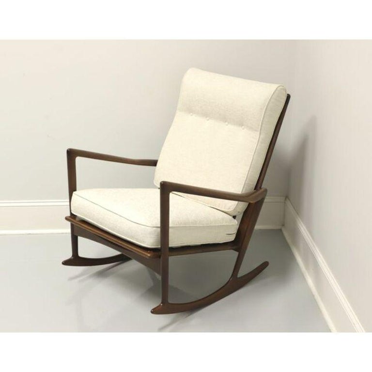 Mid-Century Modern Danish Mid Century Modern Sculpted Rocking Chair by Ib Kofod-Larsen for Selig -A For Sale