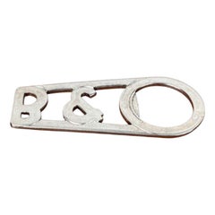 Vintage Danish Metal Bottle Opener from Bang & Olufsen, 1970s
