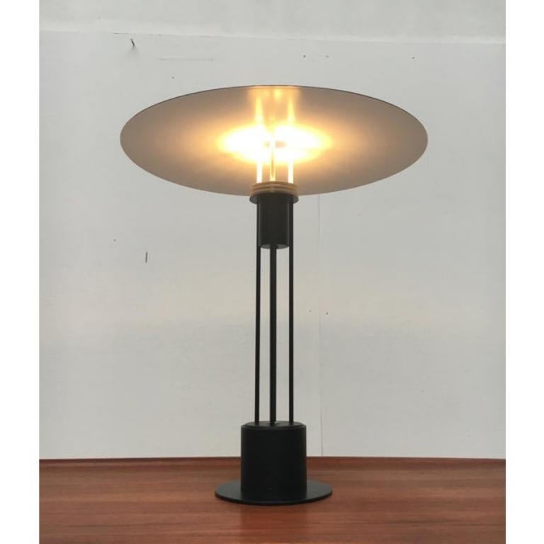 Lampe de table danoise vintage en métal de Frandsen en vente 3