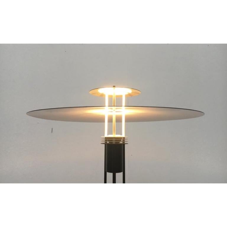 Lampe de table danoise vintage en métal de Frandsen en vente 4