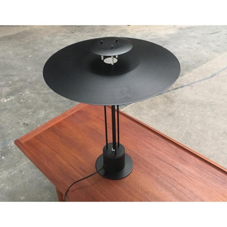 Lampe de table danoise vintage en métal de Frandsen en vente 5