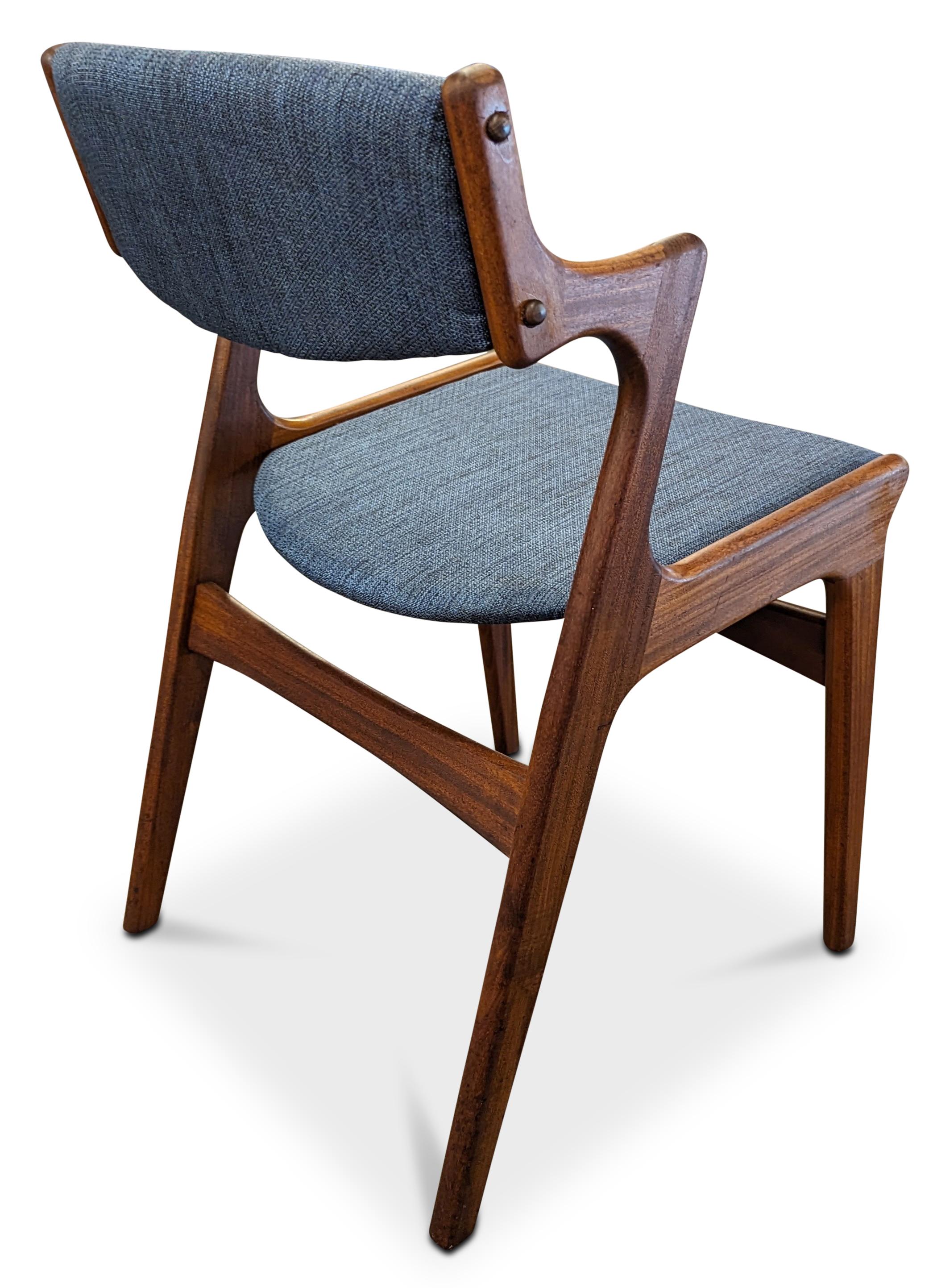 Vintage Danish Mid Century 4 Nova Teak Chairs - 072334 2