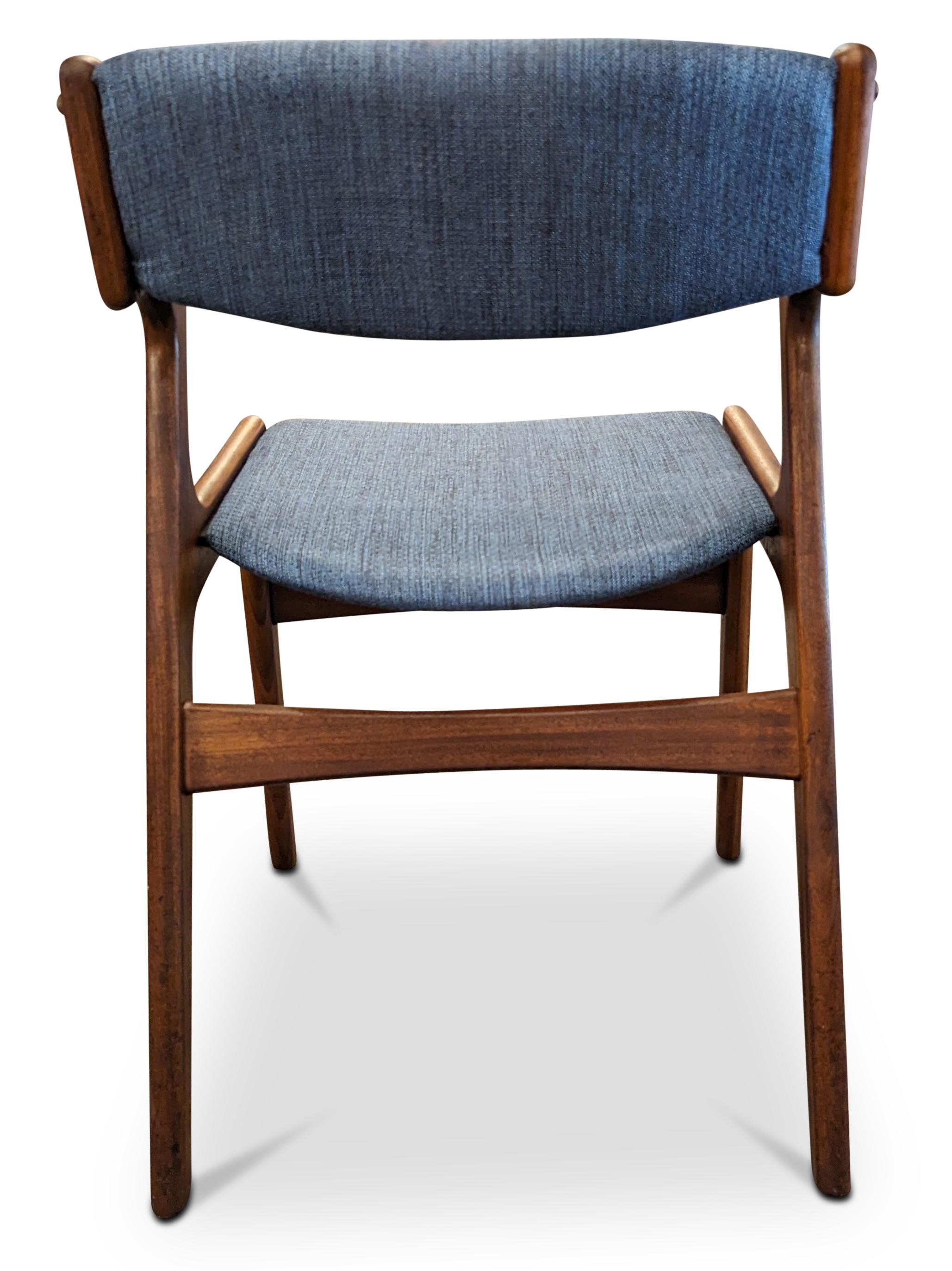 Vintage Danish Mid Century 4 Nova Teak Chairs - 072334 3