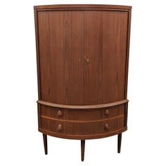 Retro Danish Mid Century Alfred Kristensen Corner Cabinet, 112225