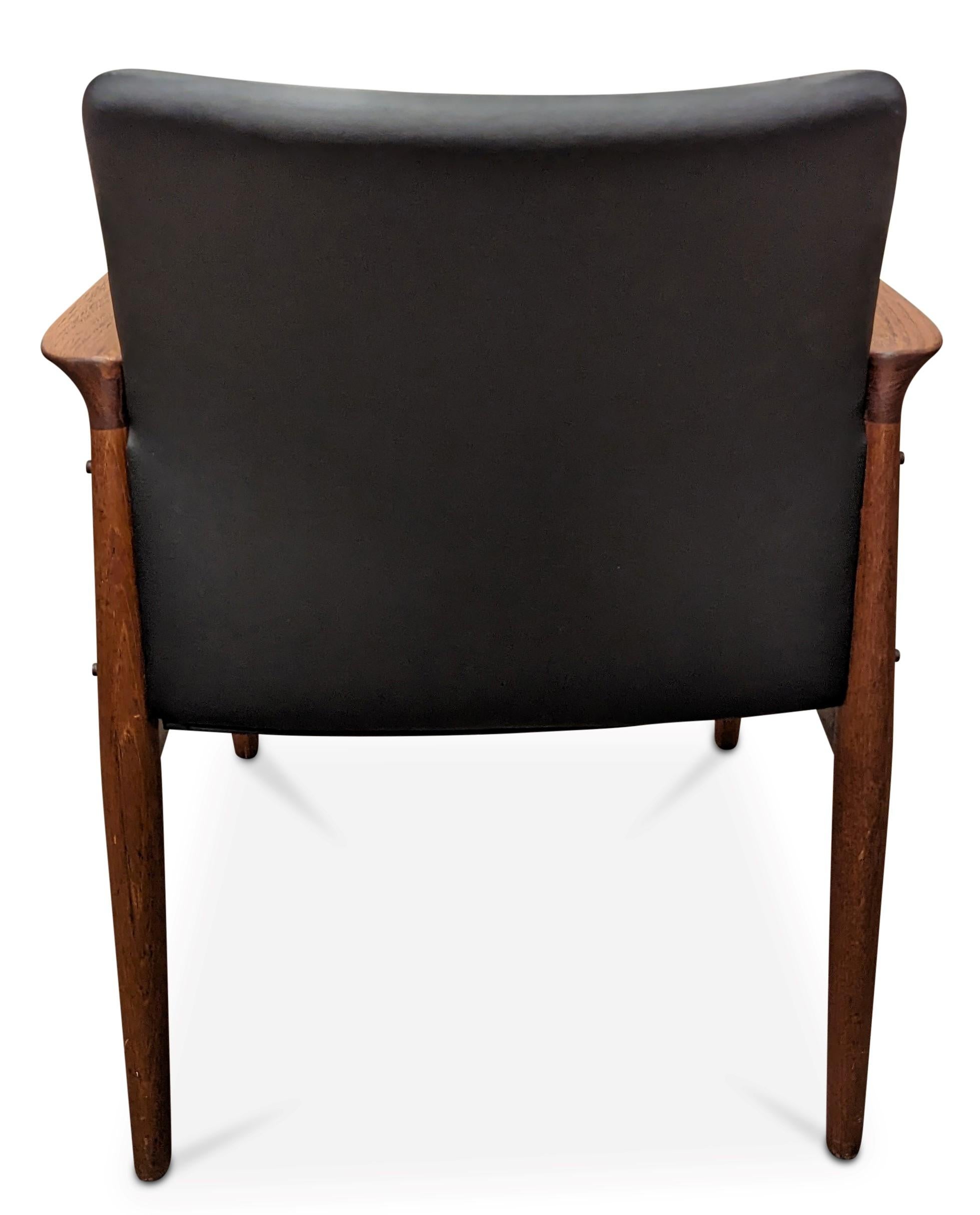 Vintage Danish Mid Century Grethe Jalk for Glostrup Teak Chair - 082314 3