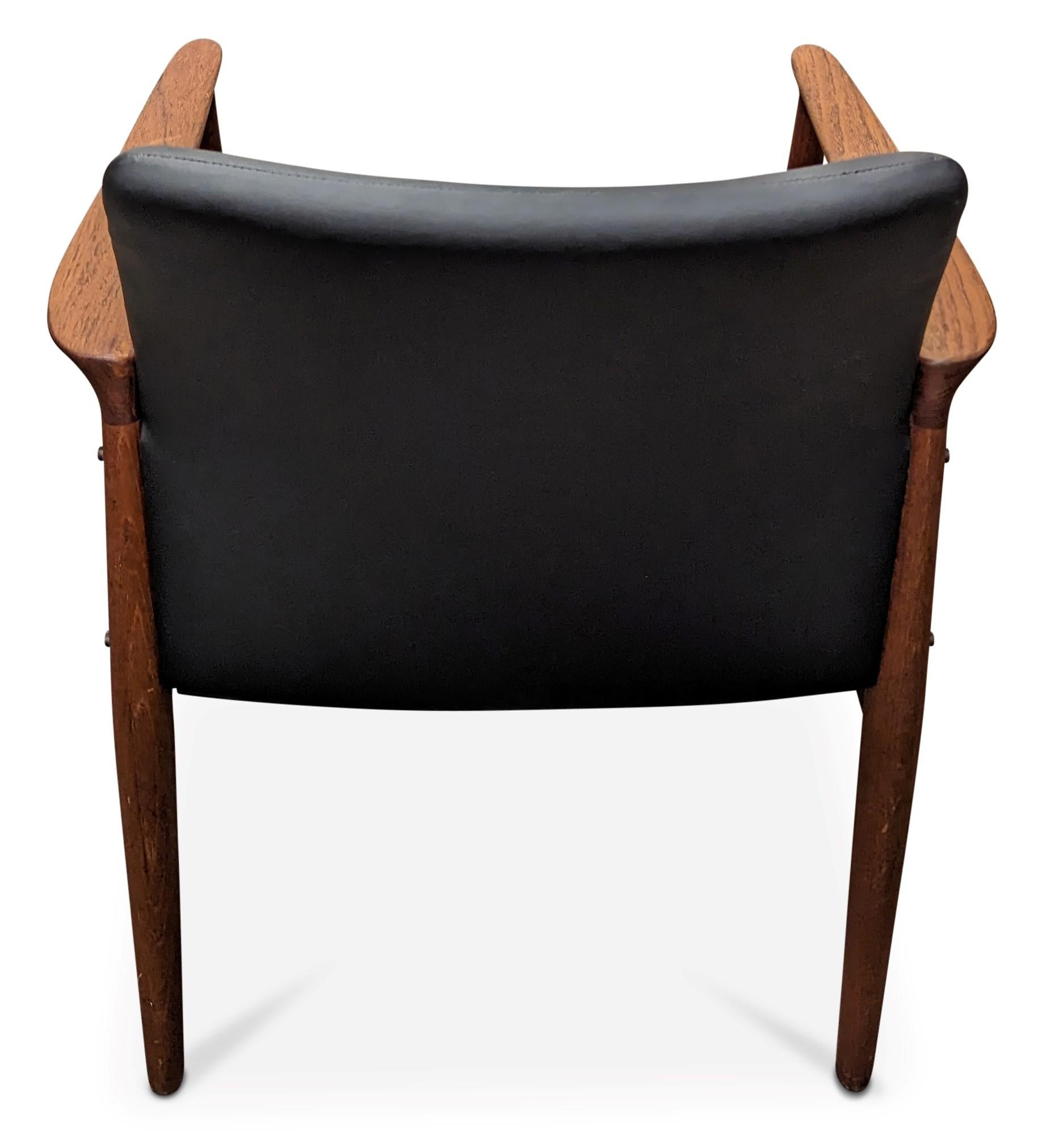 Vintage Danish Mid Century Grethe Jalk for Glostrup Teak Chair - 082314 4