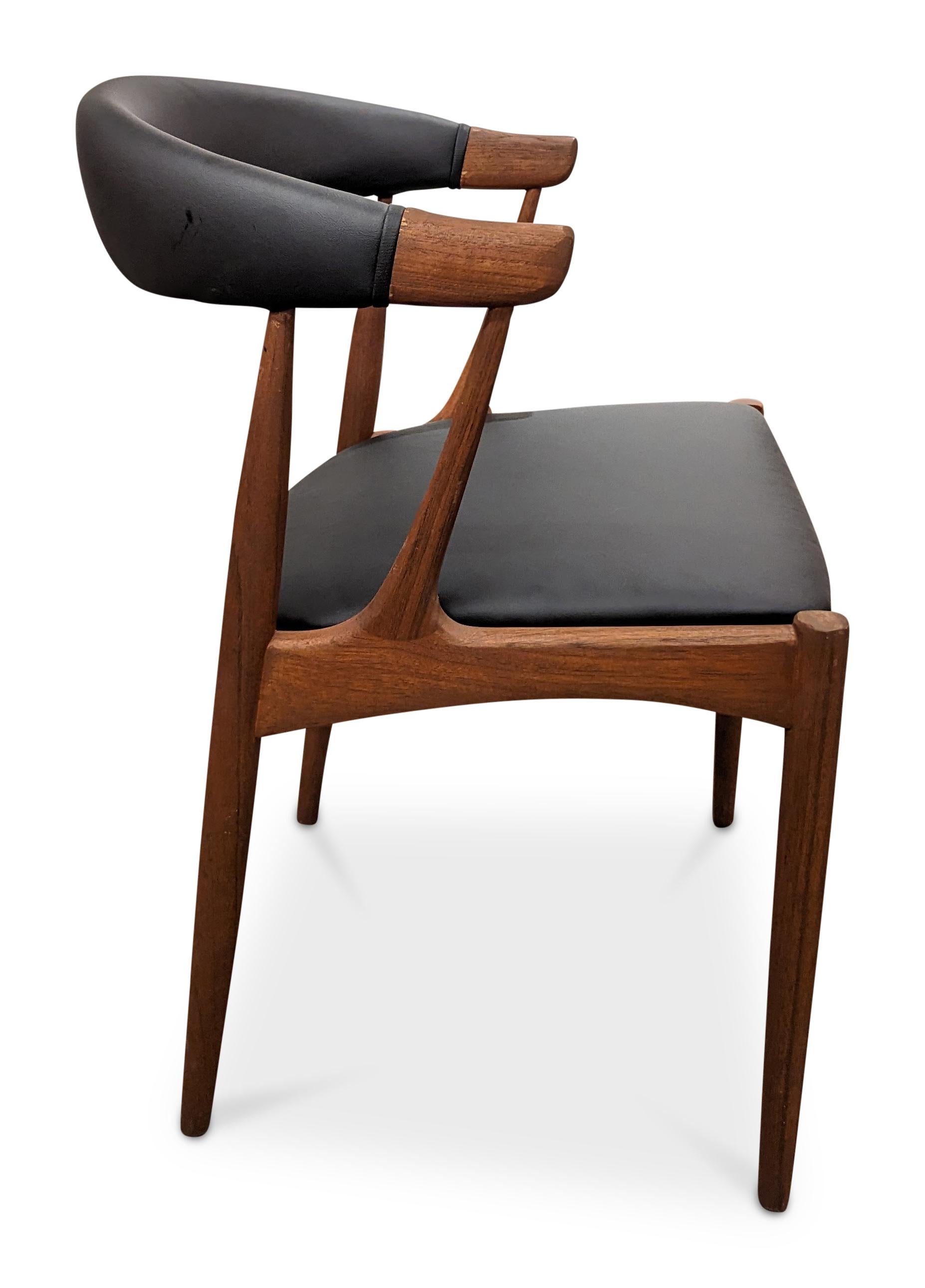 Dänischer Vintage-Sessel Johannes Andersen aus der Mitte des Jahrhunderts - 022432 im Zustand „Gut“ im Angebot in Jersey City, NJ