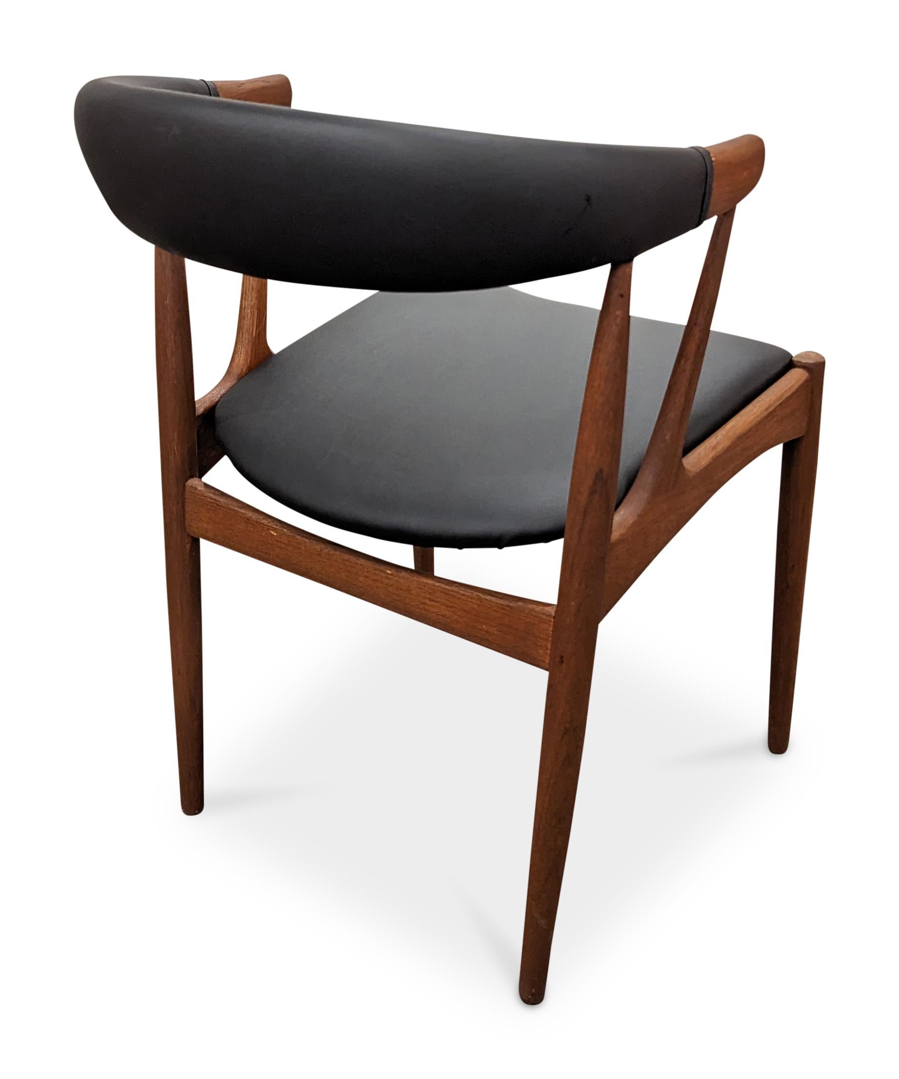 Mid-20th Century Vintage Danish Mid Century Johannes Andersen Arm Chair - 022432 For Sale