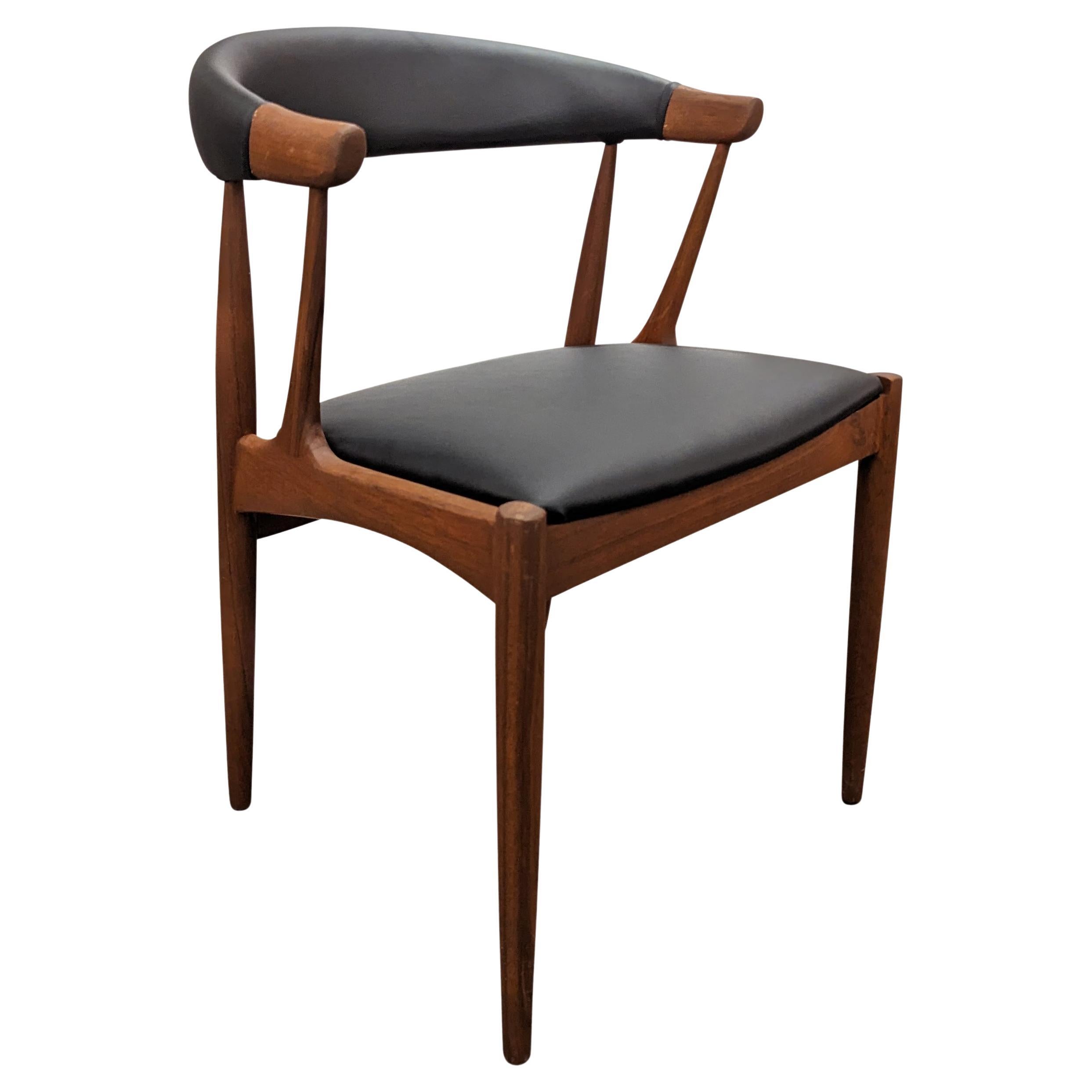 Vintage Danish Mid Century Johannes Andersen Arm Chair - 022432 For Sale