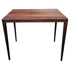 Vintage Danish Mid Century Johannes Andersen Rosewood Side Table - 022467