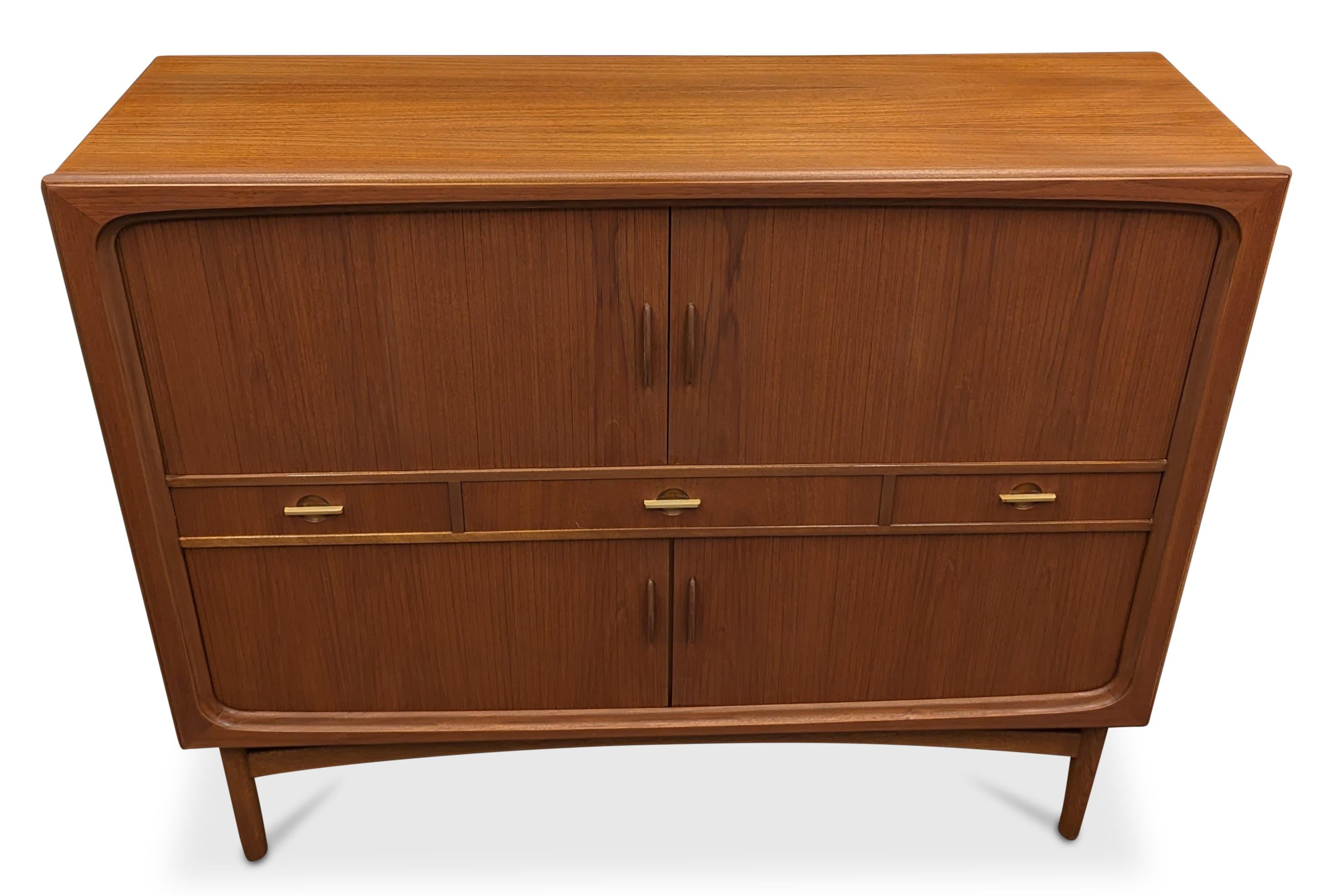 Mid-Century Modern Vintage Danish Midcentury Kurt Ostervig Teak Credenza - 062305