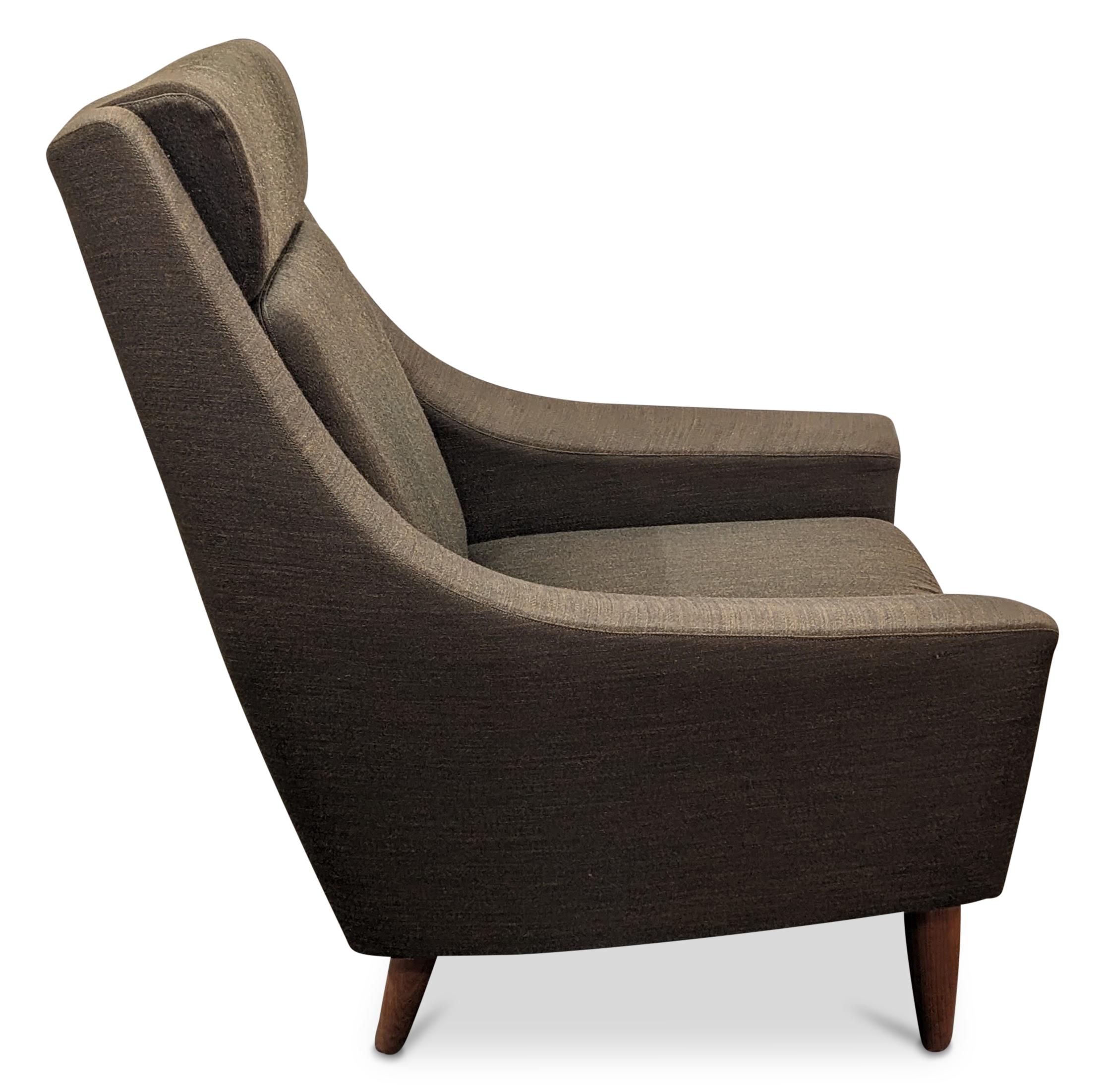 Fabric Vintage Danish Mid-Century Lounge Chair Georg Thams, 112298