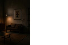 The Modern Scandinavian Sofa, Vintage By Danish Mid Century Modern Brown Leather, 1970s