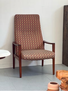 Vintage Danish Mid Century Modern Chair by Milo Baughman