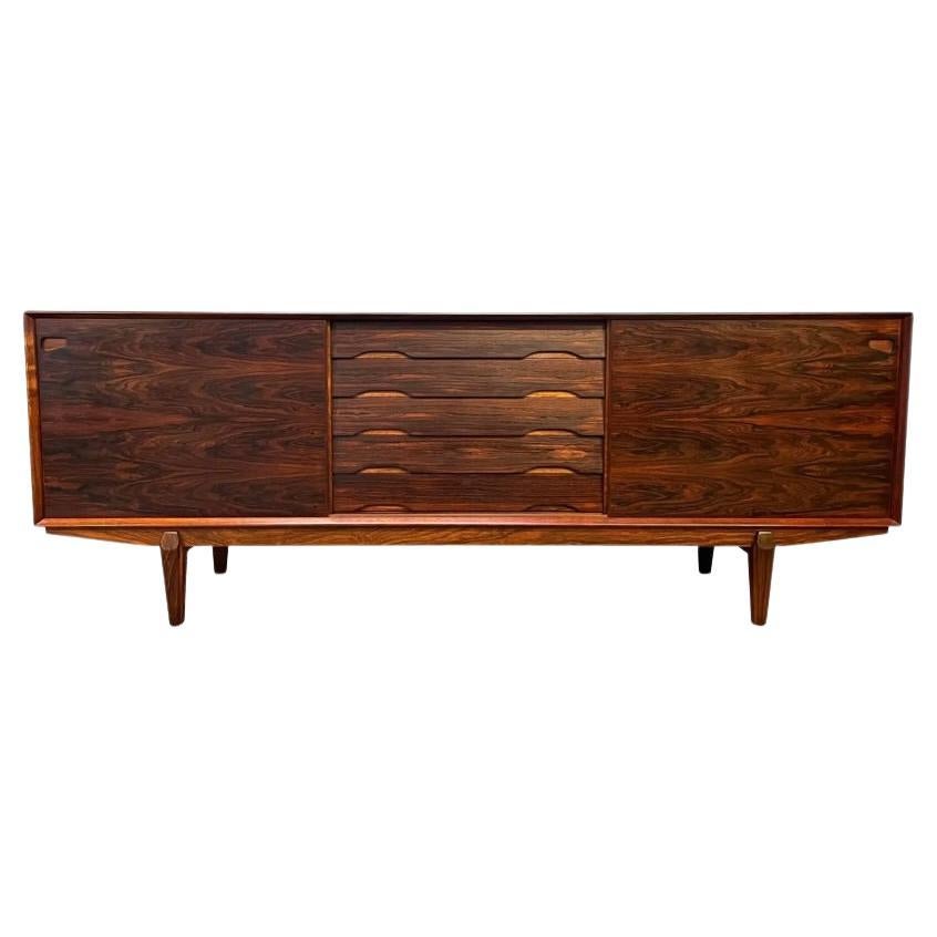 Vintage Danish Mid-Century Modern Credenza "Model 65" by Egon Kristensen