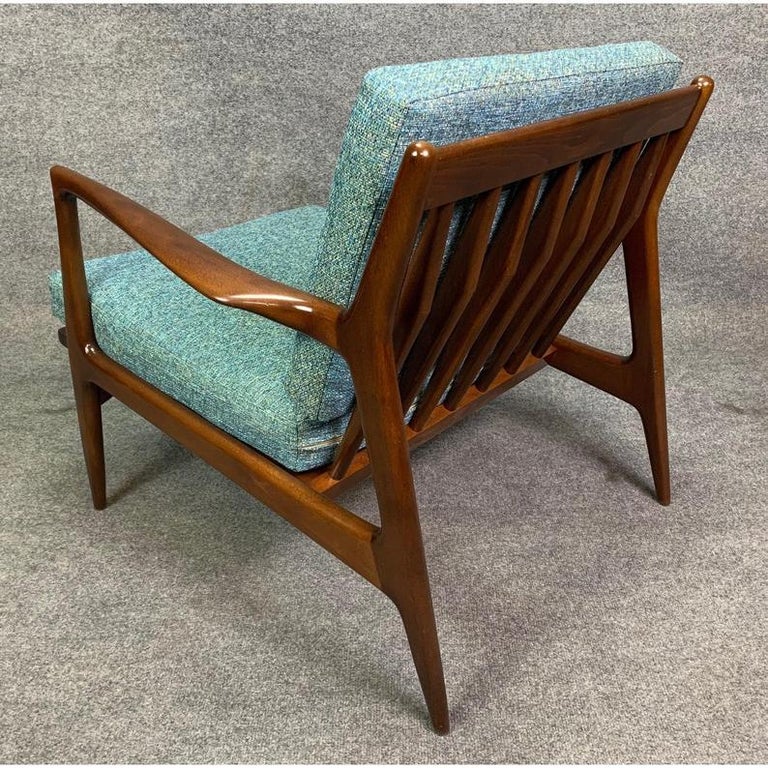 Vintage Danish MidCentury Modern Lounge Chair by Kofod Larsen for Selig at 1stDibs