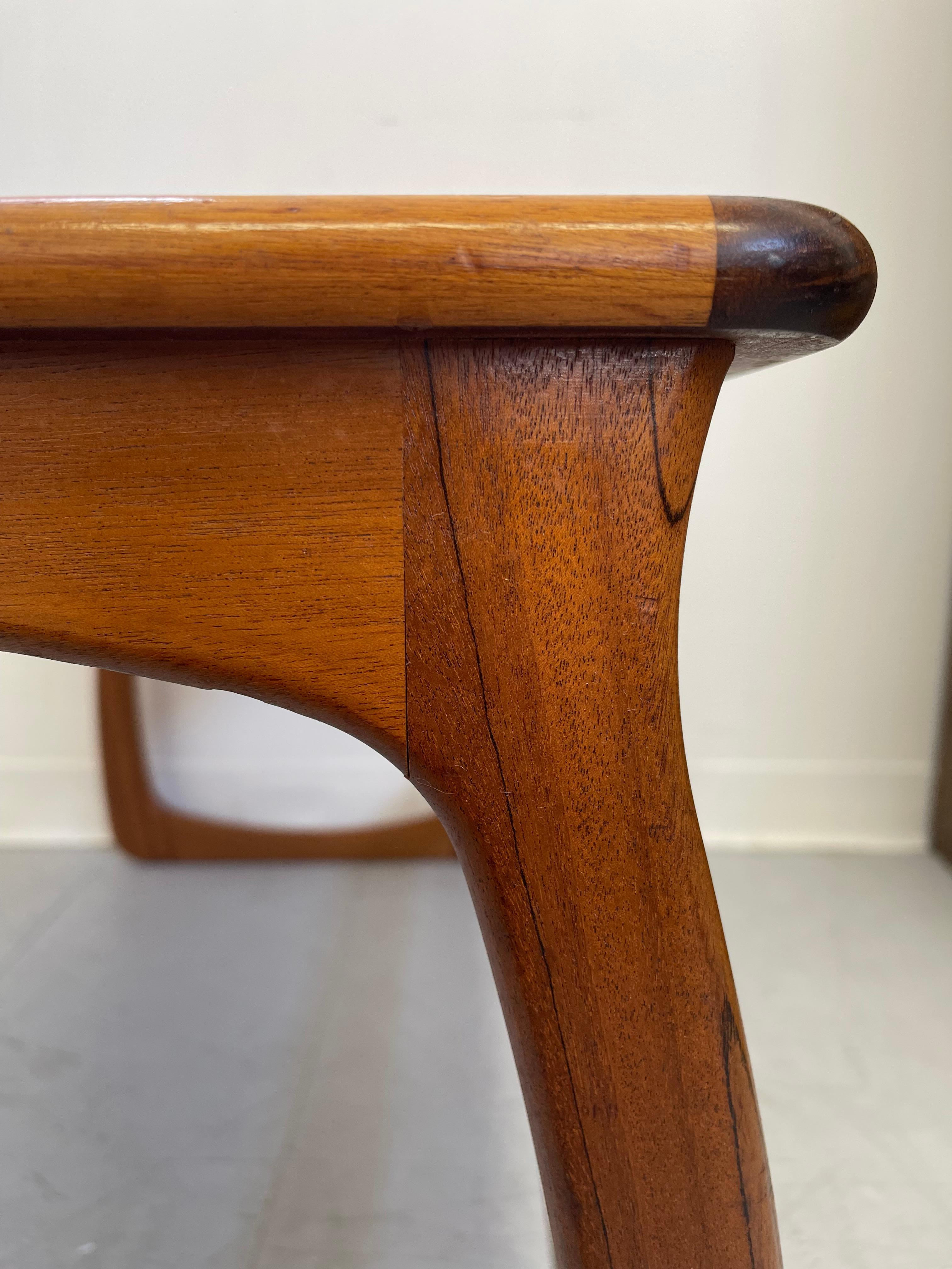 Vintage Danish Mid-Century Modern Nesting Tables - Set of 3 UK Import For Sale 6