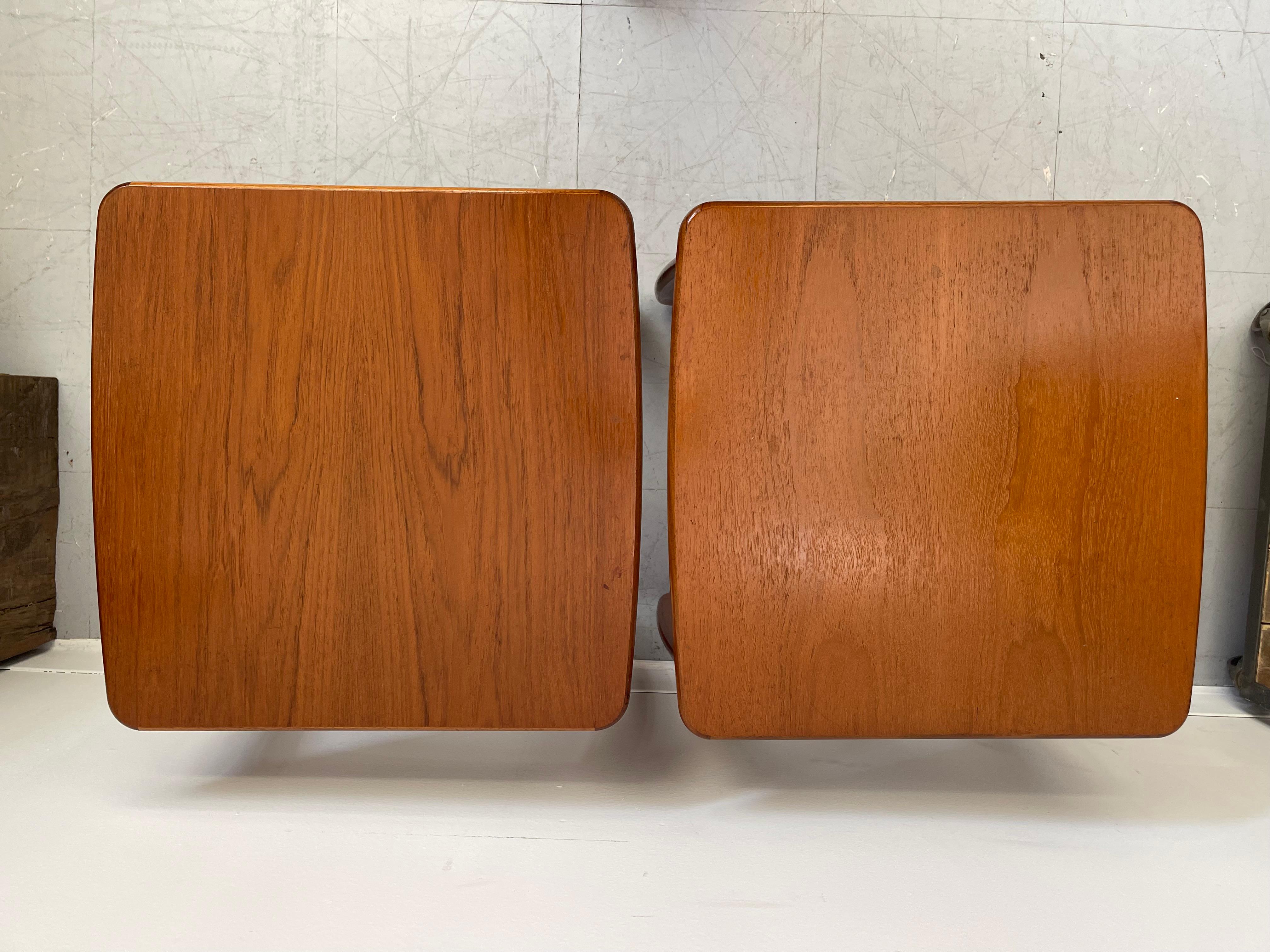 Vintage Danish Mid-Century Modern Nesting Tables - Set of 3 UK Import For Sale 7