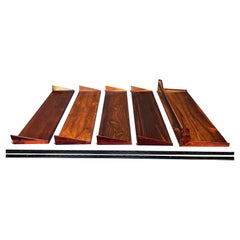 Vintage Danish Mid-Century Modern One Bay Rosewood Wall Unit by Kai Kristiansen