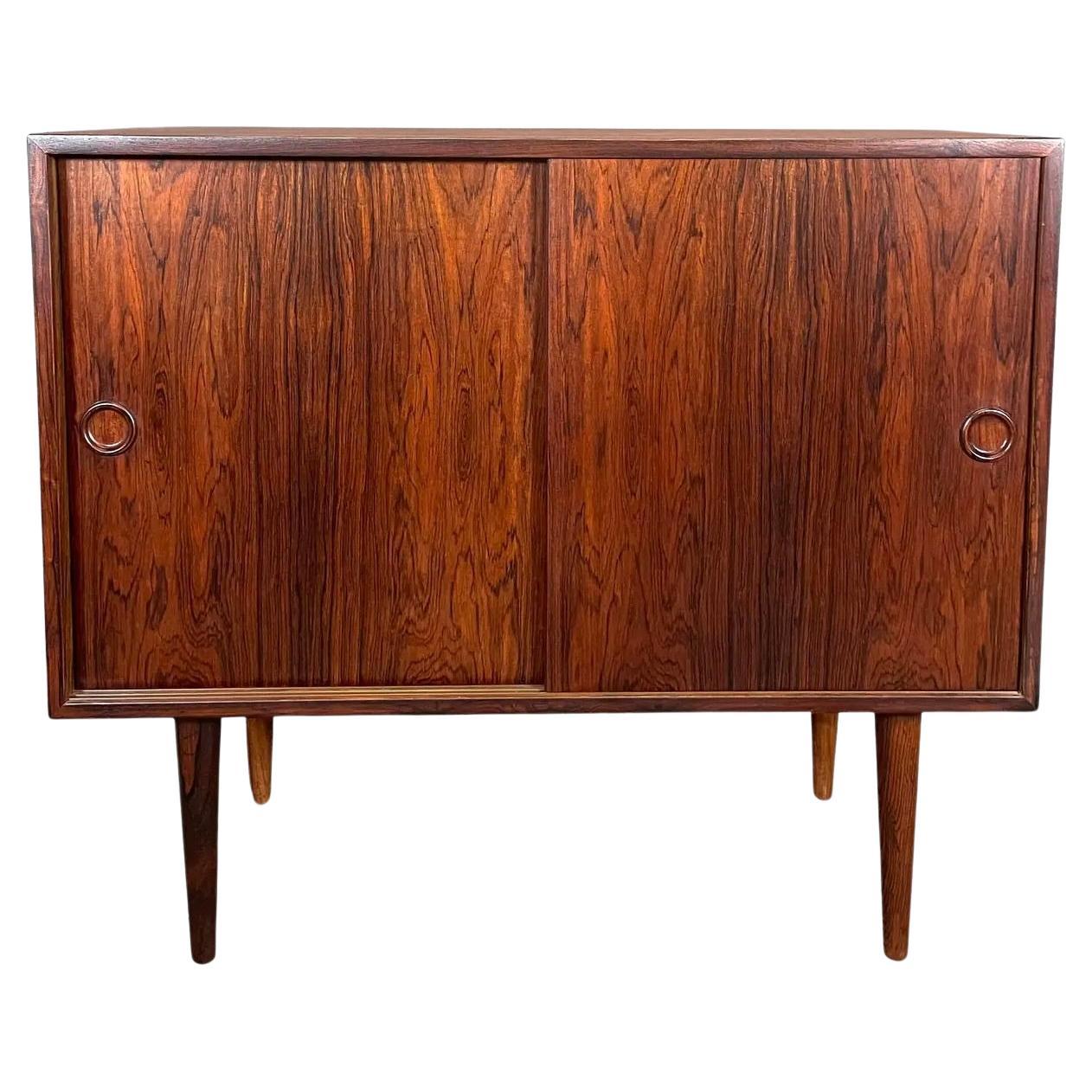Vintage Danish Mid-Century Modern Rosewood Cabinet by Kai Kristiansen For Sale