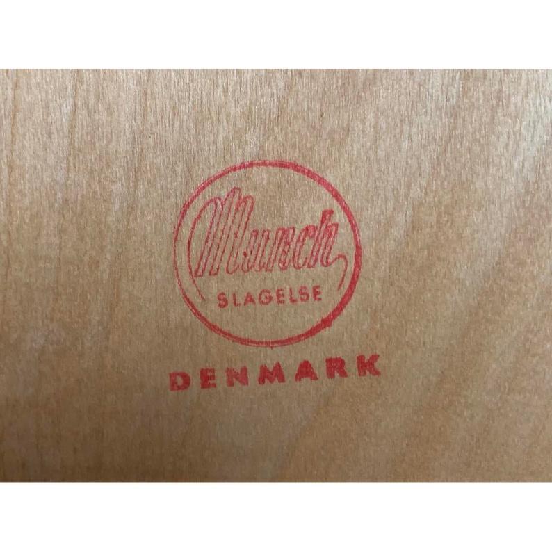 Vintage Danish Mid Century Modern Rosewood Dresser by Munch Slagelse 3