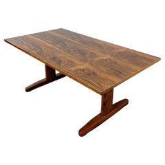 Dänischer Vintage-Couchtisch aus Rosenholz von Trioh, Moderne der Mitte des Jahrhunderts