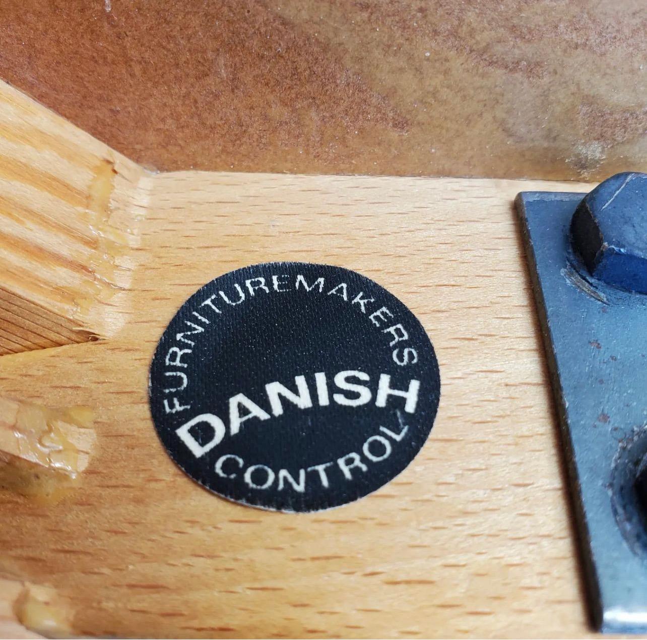 Vintage Danish Mid Century Modern Rosewood Dining Chair Set by Frem Rojle For Sale 2