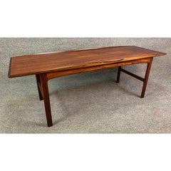 Vintage Danish Mid-Century Modern Rosewood "Frisco" Coffee Table by Folke Ohlsso