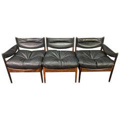 Vintage Danish Mid-Century Modern Rosewood "Modus" Modular Sofa by Kristian Vede