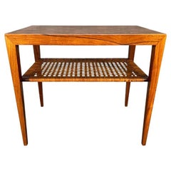 Vintage Danish Mid-Century Modern Rosewood Side Table by Severin Hansen Jr for H