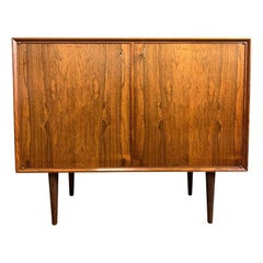Vintage Danish Mid-Century Modern Rosewood Storage Cabinet