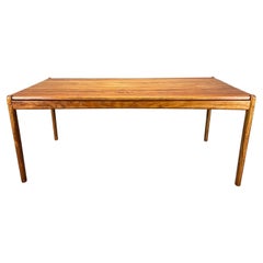 Used Danish Mid Century Modern Solid Mahogany Dining Table