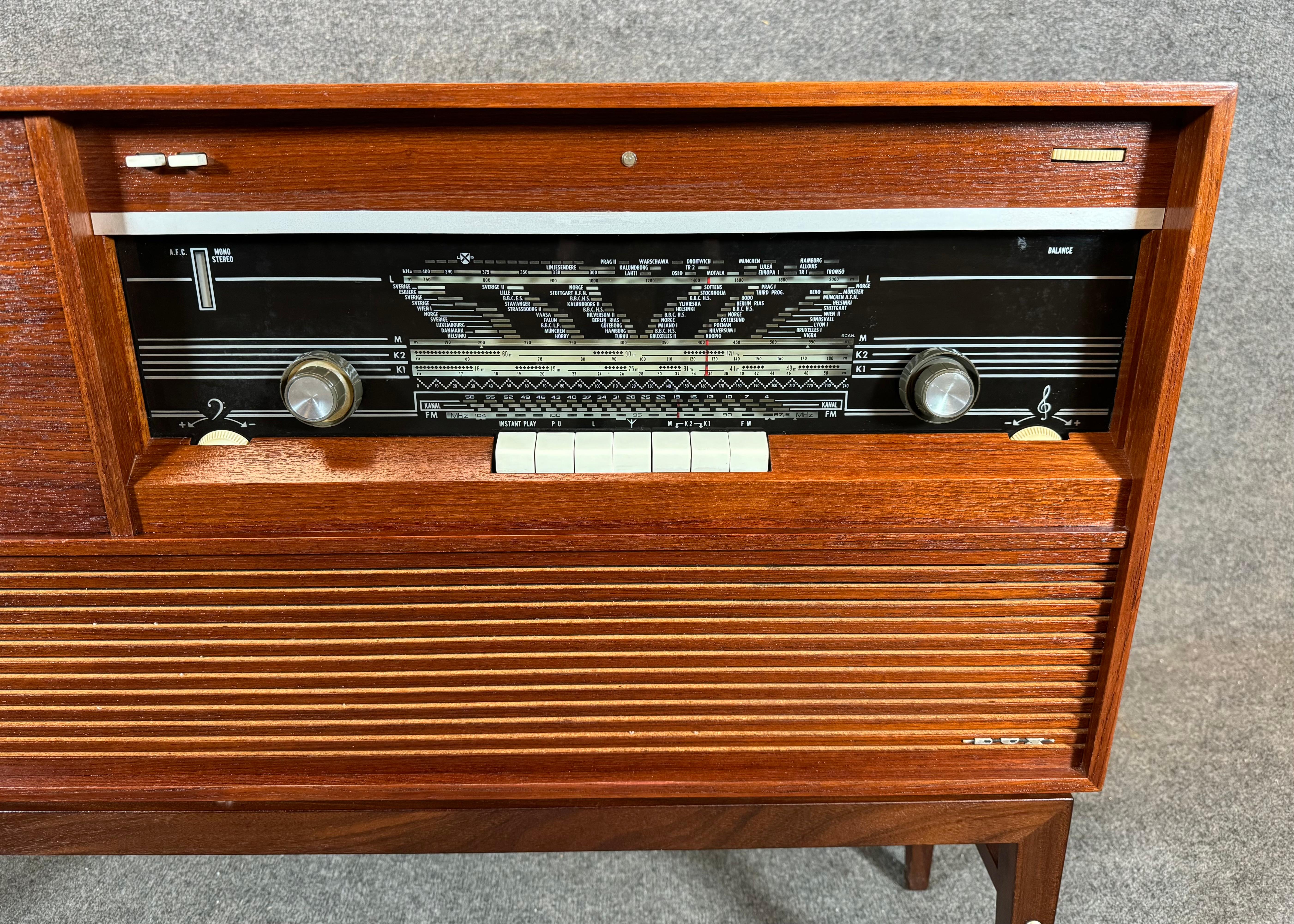 1960s telefunken console stereo