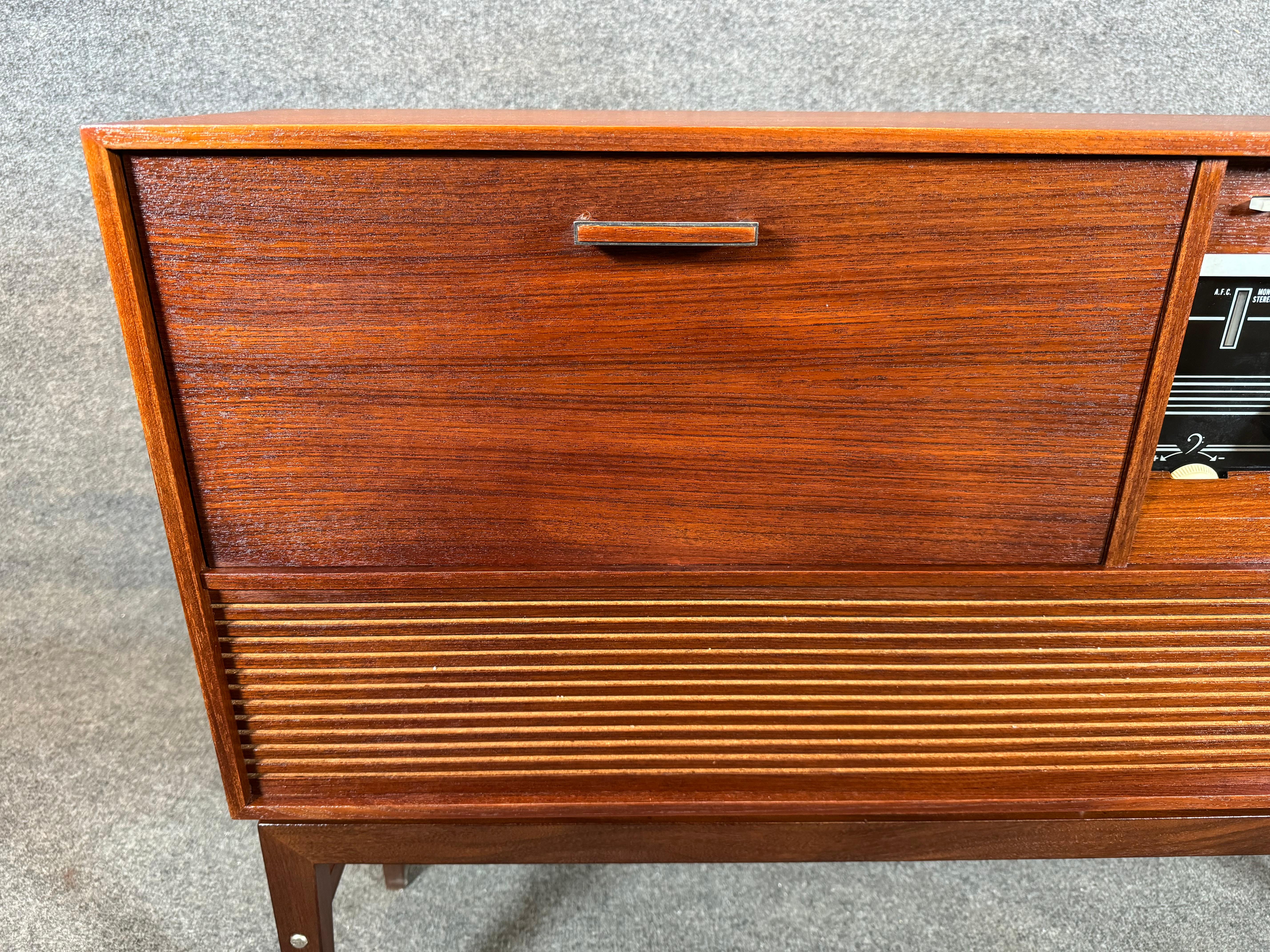 vintage telefunken stereo console