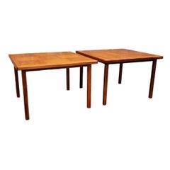 Vintage Danish Mid-Century Modern Teak Coffee Tables, Set of 2
