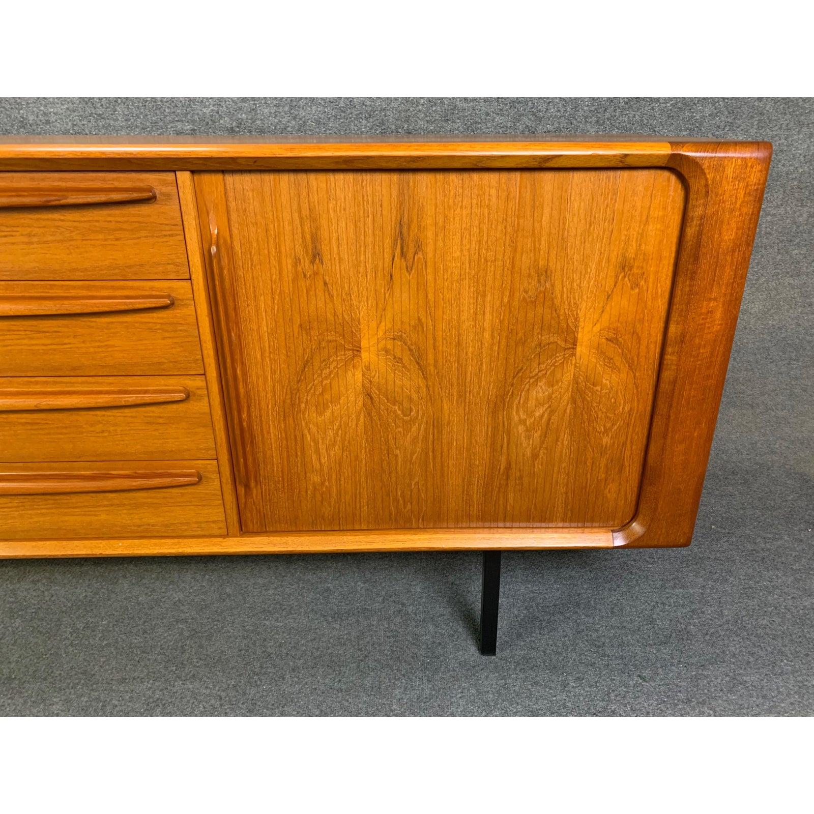 Vintage Danish Mid-Century Modern Teak Credenza by Bernhard Pedersen & Son 2