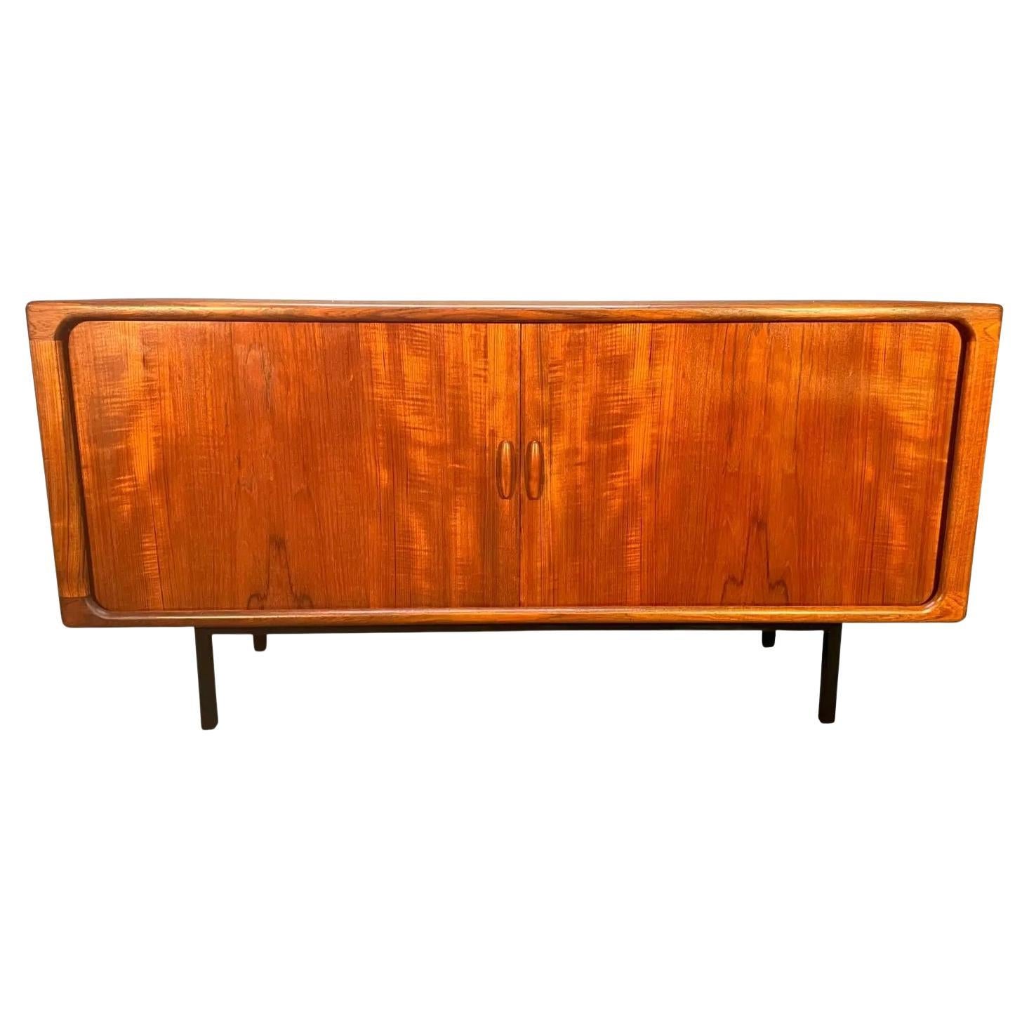 Vintage Danish Mid Century Modern Teak Credenza by Dyrlund