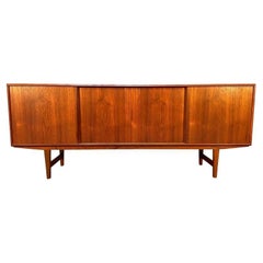 Vintage Danish Mid-Century Modern Teak Credenza by E.W Bach