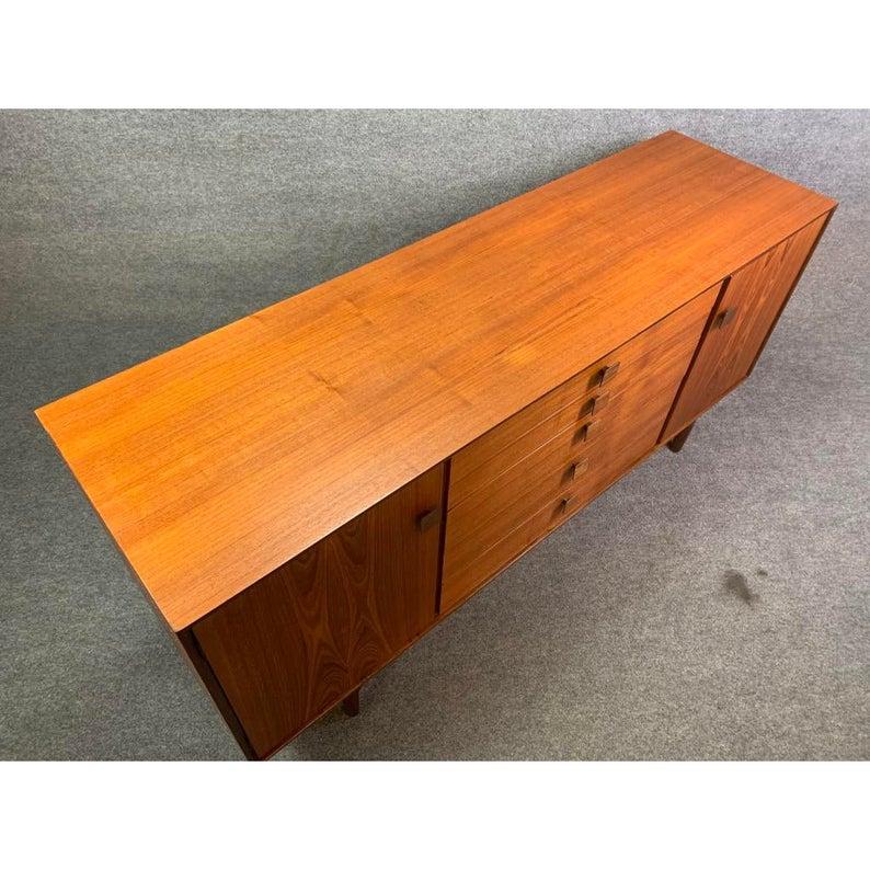 RESERVED FOR MARTIN: Vintage Danish Modern Credenza by Kofod Larsen for G Plan In Good Condition In San Marcos, CA