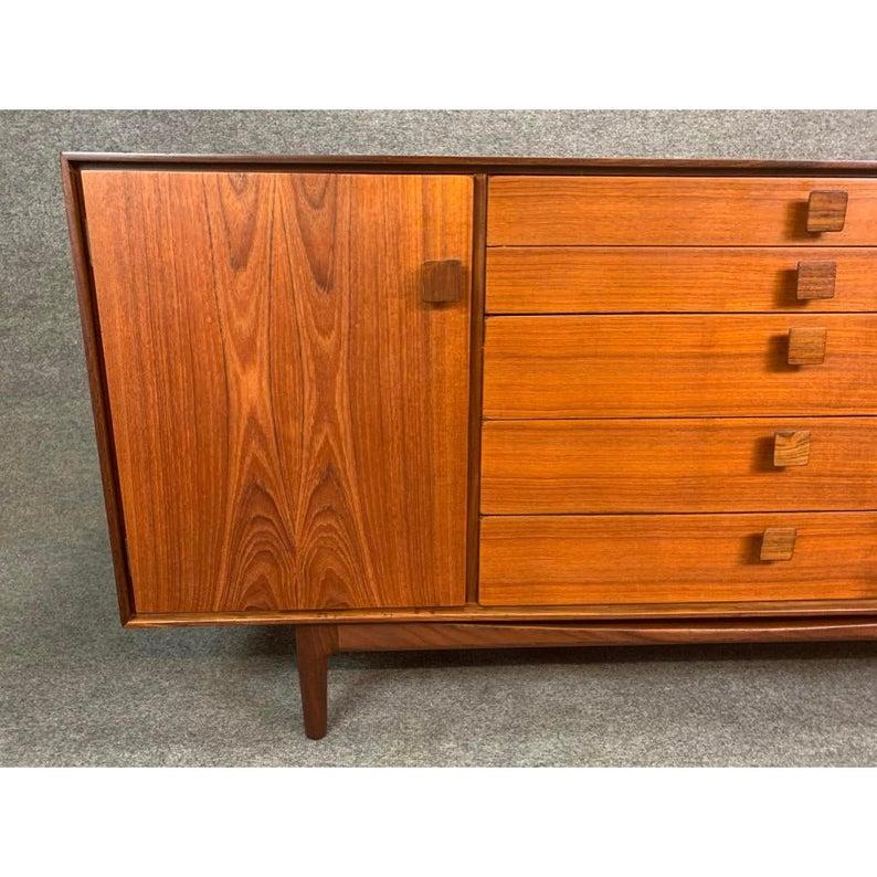 Mid-20th Century RESERVED FOR MARTIN: Vintage Danish Modern Credenza by Kofod Larsen for G Plan