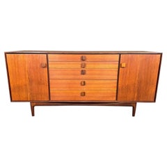 Vintage Danish Mid Century Modern Teak Credenza by Kofod Larsen for G Plan