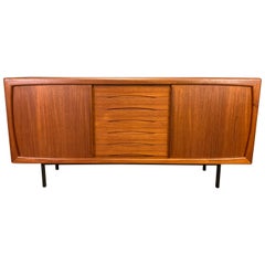 Vintage Danish Mid-Century Modern Teak Credenza