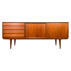 Vintage Danish Mid-Century Modern Teak Credenza "Model 18" by Gunni Omann