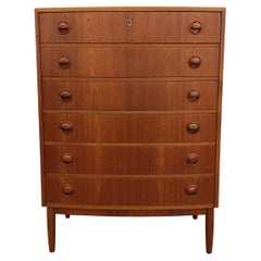 Dänische Vintage-Kommode aus Teakholz von Kai Kristiansen, Mid-Century Modern