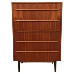 Vintage Danish Mid Century Modern Teak Dresser