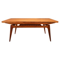 Used Danish Mid Century Modern Teak Elevator Coffee-Dining Table by Bc Mobler